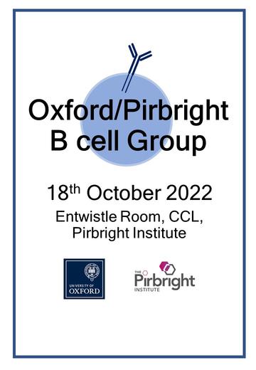 b cell meeting sign oct