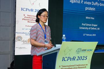 Mimi presenting at ICPvR